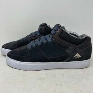 Emerica The Hsu G6 Grey Fat Tongue Skate Shoes Mens Boys 5.5